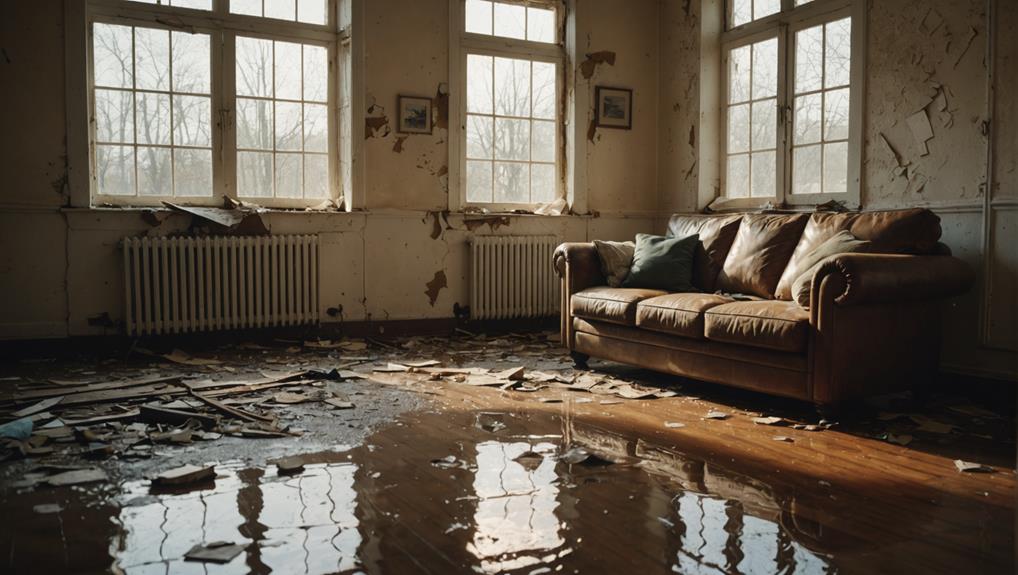 Jackson Water Damage Restoration certified technician inspecting moisture levels in a restored Belhaven Mississippi home